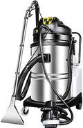 Sofa JKJZSALJ, Silber, 20-Liter-Teppichreinigungsgerät, 3-In-1-Edelstahl-Tiefenreinigung Für Teppiche, Sofas Und Vorhänge