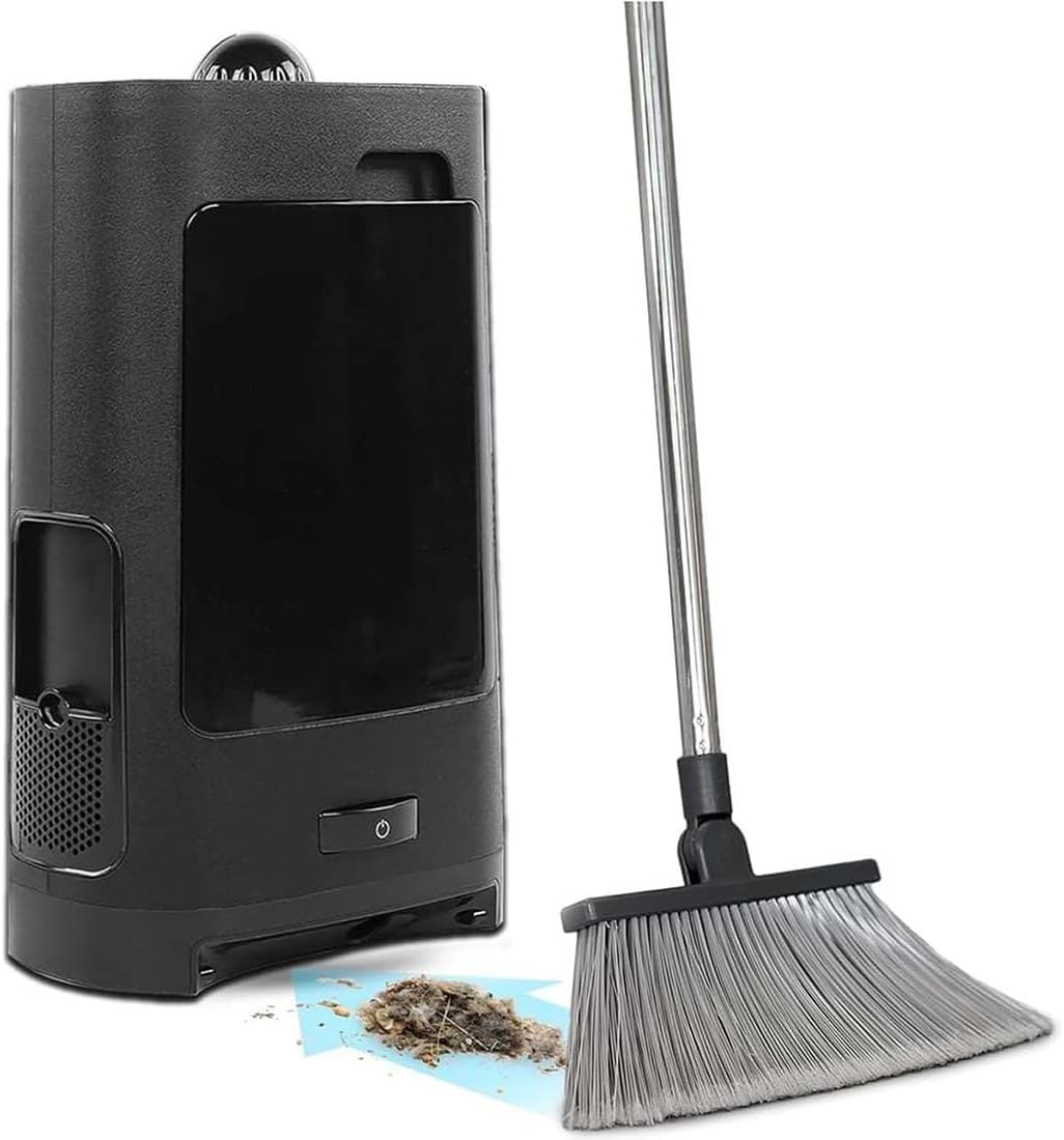 GJBMXSM Stabstaubsauger, 1400 W, ABS, Schwarz, Professioneller Staubsauger Für Friseursalons Und, Berührungsloser Haarstaubsauger