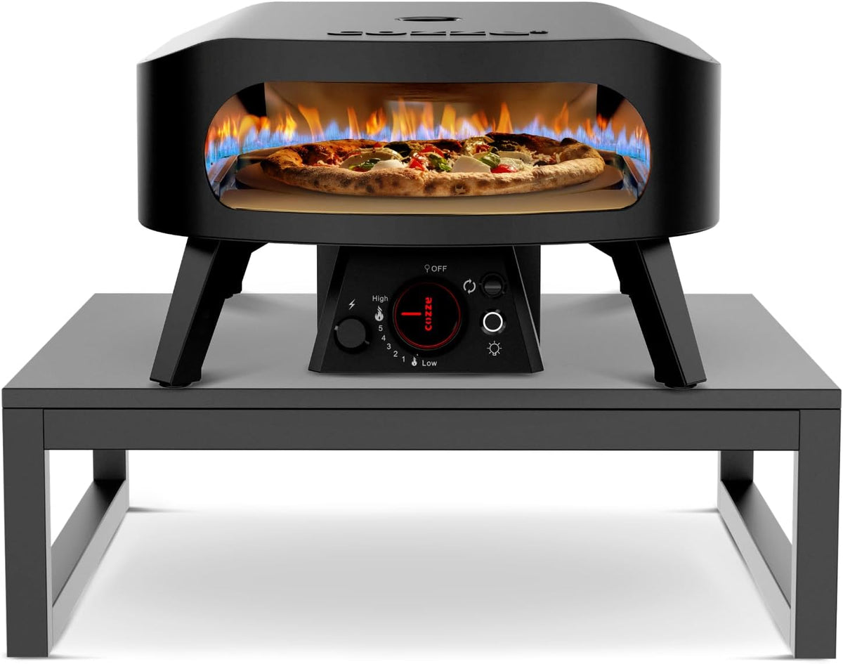 cozze Pizzaofen, 34,5 cm, Schwarz