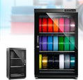 CUTANGELAR 3D-Drucker, 4 Mm, 115 L, Transparent, Filament-Trockenschrank Mit Lcd-Feuchtigkeitsanzeige Für, Gehärtetes Glas