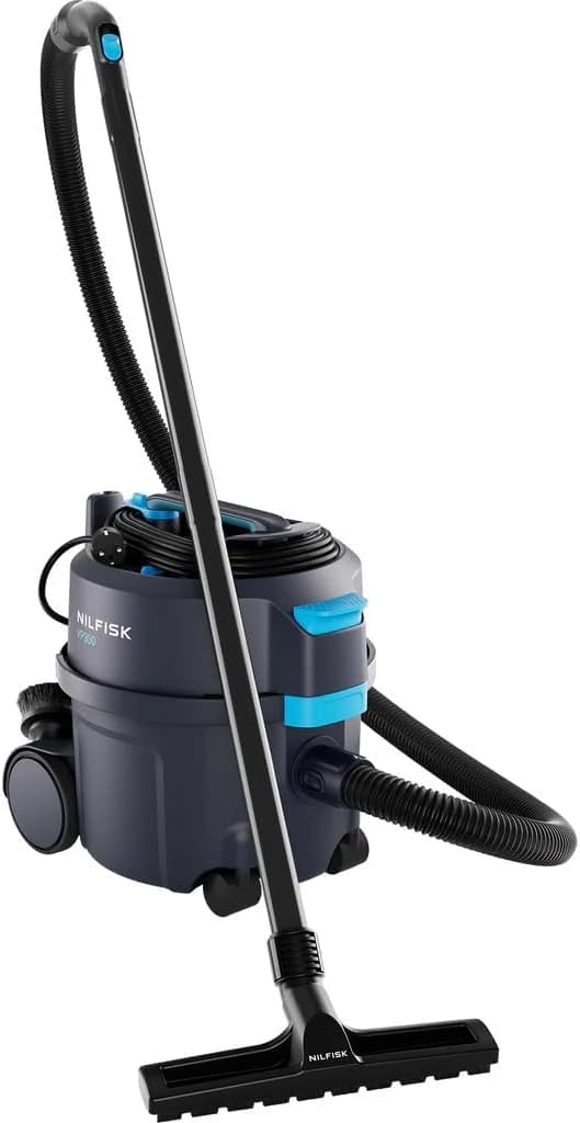 Nilfisk Staubsauger, 800 W, 32 l, 10 L, Schwarz, VP300 HEPA Basic Gewerbestaubsauger - Profi-, Beutel, HEPA H13 Filter
