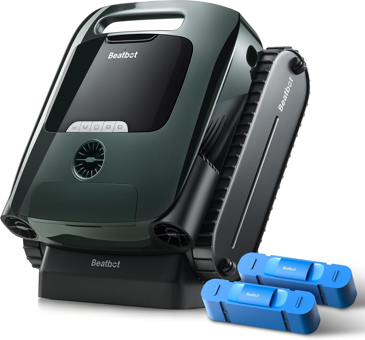 Beatbot Poolroboter, Schwarz, AquaSense 2 Pro Set mit Klärmittel-Satz, Oberflächen