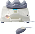 chi-enterprise Fussmassagegeräte, Schwarz, Vitalizer Basic, Fussmassagegerät mit Fernbedienung, Vibrationen und leiser Bedienung