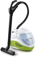 POLTI Staubsauger, 6 BAR, Weiss/Grün, Vaporetto Lecoaspira FAV80_Turbo Intelligence, Dampfreiniger und mit Wasserfilter
