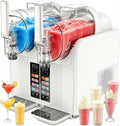 Slush Eiswürfelmaschine, 4 l, Schwarz, Eismaschine & Softeismaschine - 2-in-1, 7 Getränkeprogramme, Zubereitung von -Eis