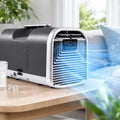 aromaoveite Mobiles Klimagerät, 330w, 42db, 110v, 220v, Weiss, Tragbare Klimaanlage, 4-In-1 Luftkühler Entfeuchter Ventilator