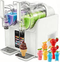 XUXIAO Eismaschine, 2 L, Schwarz, Slush Maschine