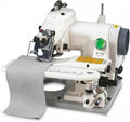 Blindstichmaschine, 8 Mm, Schwarz, Professionelle Näh- Und Stickmaschine, 1200 U/min, Nadelabstand 3, Einzelfaden-kettenstich Mit Fusspedal