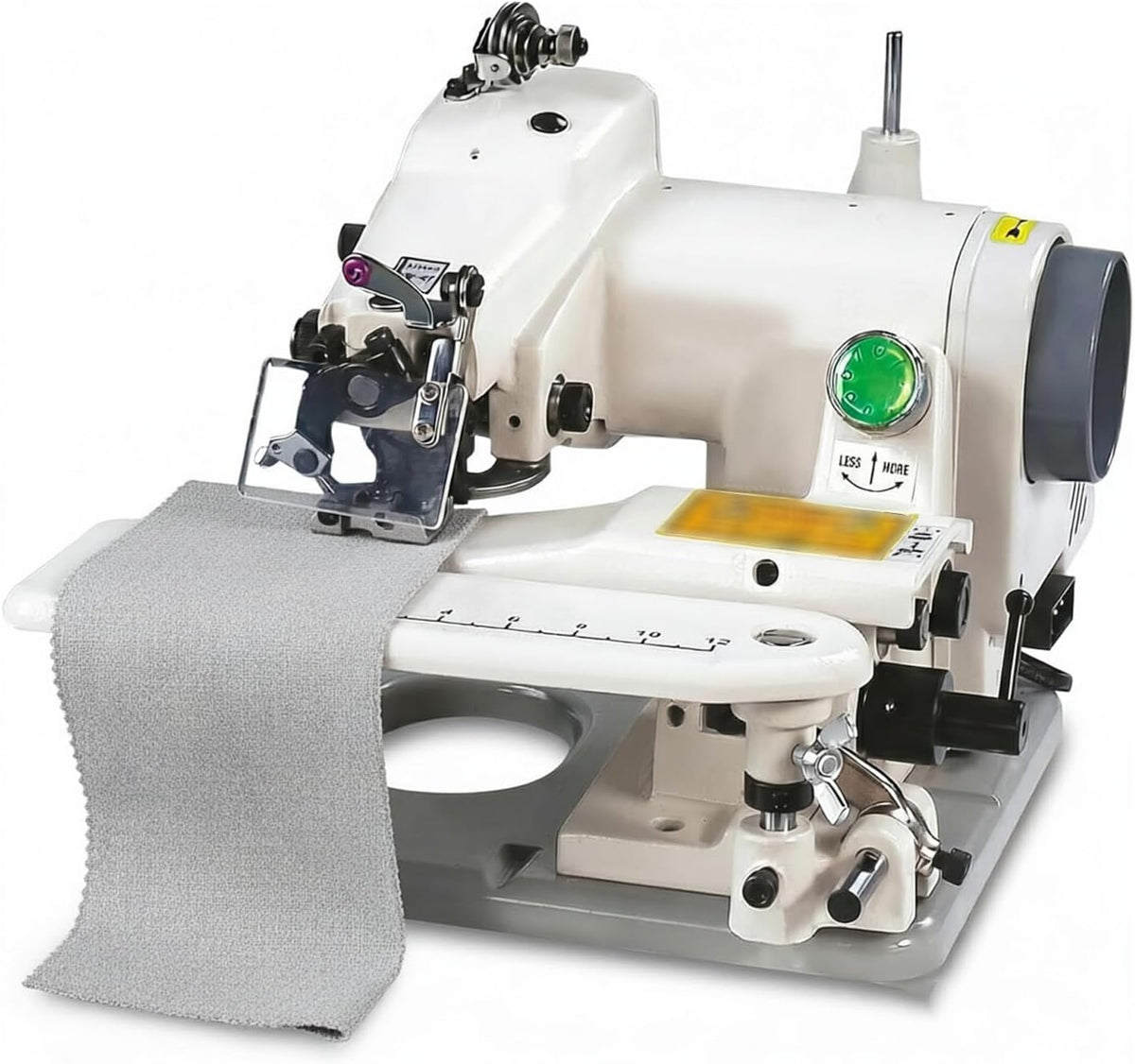 Blindstichmaschine, 8 Mm, Schwarz, Professionelle Näh- Und Stickmaschine, 1200 U/min, Nadelabstand 3, Einzelfaden-kettenstich Mit Fusspedal