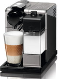 Nespresso Kaffeemaschine, 19 bar, Silber, De'Longhi Lattissima Touch EN 550.S Kaffekapselmaschine mit, Pumpendruck