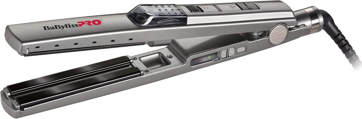 BaBylissPRO Haarglätter, 28 mm, Schwarz, Babyliss Pro 102626 Glätteisen Ultra Sonic