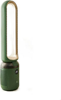 CGJdfjhE Turmventilator, 1200-1399MM, Aluminium, Grün, flügelloser Ventilator, Flügelloser Haushalts-Luftreiniger mit geringem