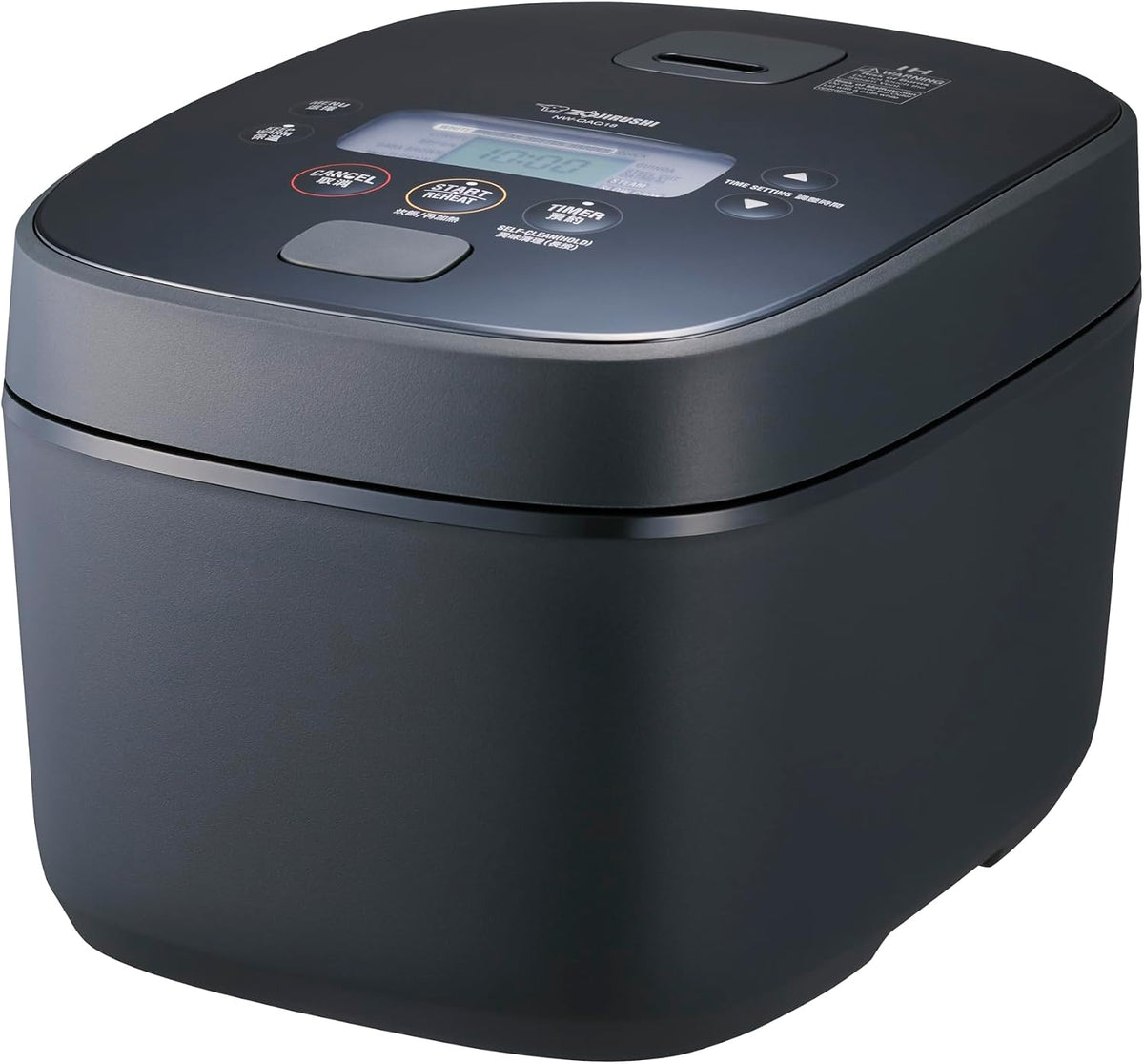 ZOJIRUSHI Reiskocher, 1,8 Liter, Schwarz, Premium Induktion NW-QAQ-18