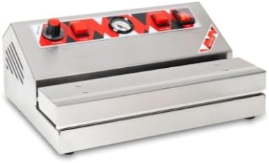 FAIE Folienschweissgeräte, Silber, Vakuumverpackungsmaschine JollySteel Edelstahl Vakuumierer
