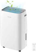 Cecotec Luftentfeuchter, 580 W, Weiss, BigDry 10000 Expert Connected., Abnehmbarer 6-Liter-Tank, Entfeuchtung von 30 Litern/Tag