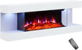 BALDERIA Elektrokamin, 1800 W, Weiss, Lumina Wandkamin Elektrisch