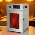 KUSOLE Dörrautomaten, 555 × 400 × 340 mm, 800 W, Edelstahl 304, Silber, Elektrischer Dörrautomat, gewerblicher Fleischtrockner