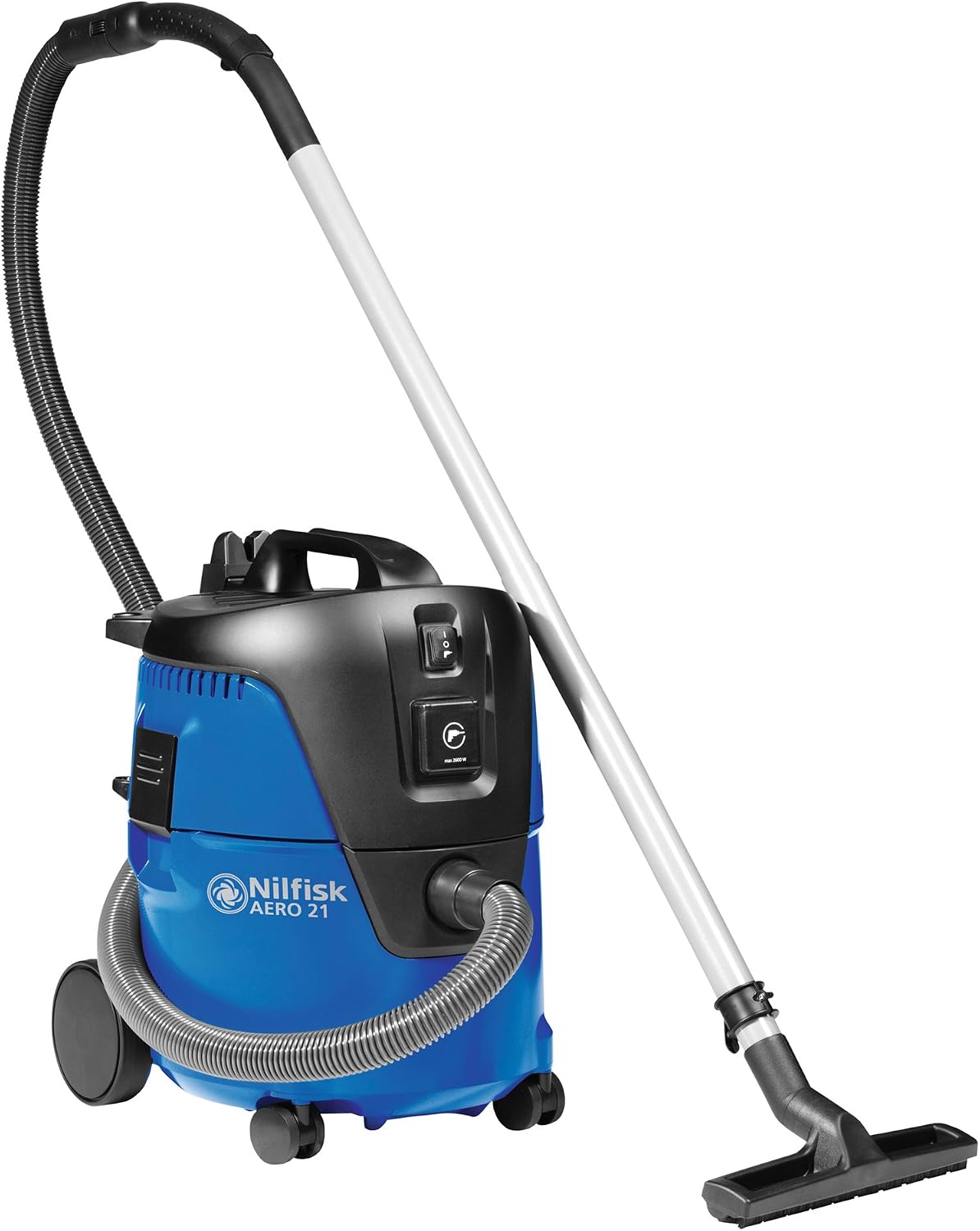 Nilfisk Nass-Trockensauger, 64 dB, 230 V, Blau, AERO 21-21 PC, Gewerbesauger, 107406601, Einheitsgrösse