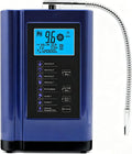 COAKUE Wasserfilter, Blau, Alkalischer Wasserionisator, 5 Titanplatten, pH-Wert-Regulierung von 3, 5 für alkalisches und saures Wasser