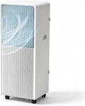 10000 Mobiles Klimagerät, 25 m, Weiss, BTU Tragbare AC-Einheit, kühlt ², Fernbedienung, Luftentfeuchter, Ventilator