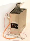 HPV Gewächshaus, 4 KW, Silber, Gasofen Stand und Wand Edelstahl