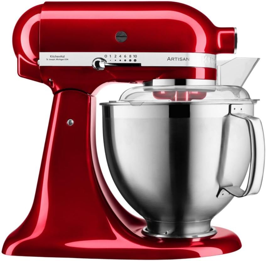 KitchenAid Universalküchenmaschinen, 4.8 L, Silber, Küchenmaschine - Artisan - Kippbarem Food Processor