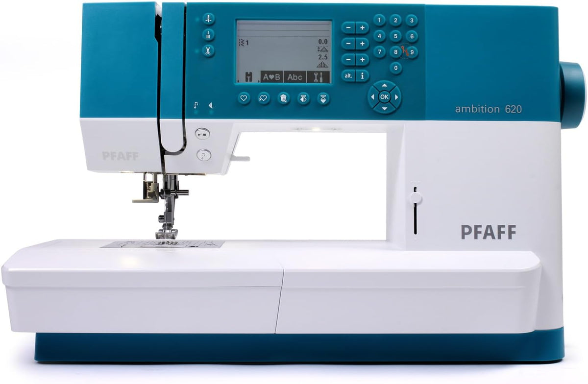 PFAFF Elektronisch gesteuerte Nähmaschinen, Schwarz, ambition 620 Computer Nähmaschine