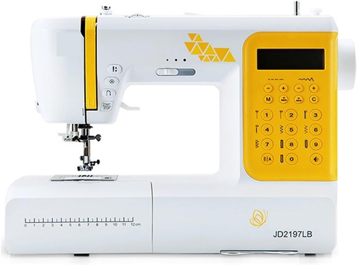 DOTHMVGTD Stickmaschinen, Grau, Nähmaschine Zu Hause Elektronische