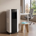 Mobiles Klimagerät, Weiss, Tragbare Klimaanlage 14000 BTU, Schnellkühlende AC-Einheit mit Smart Luftentfeuchter