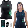 Antelope Elektrostimulatoren, Schwarz, Evolution EMS Tank Top Frauen Grösse XS-XL EMS Trainingsgerät, Bauchtrainer und Rückentrainer