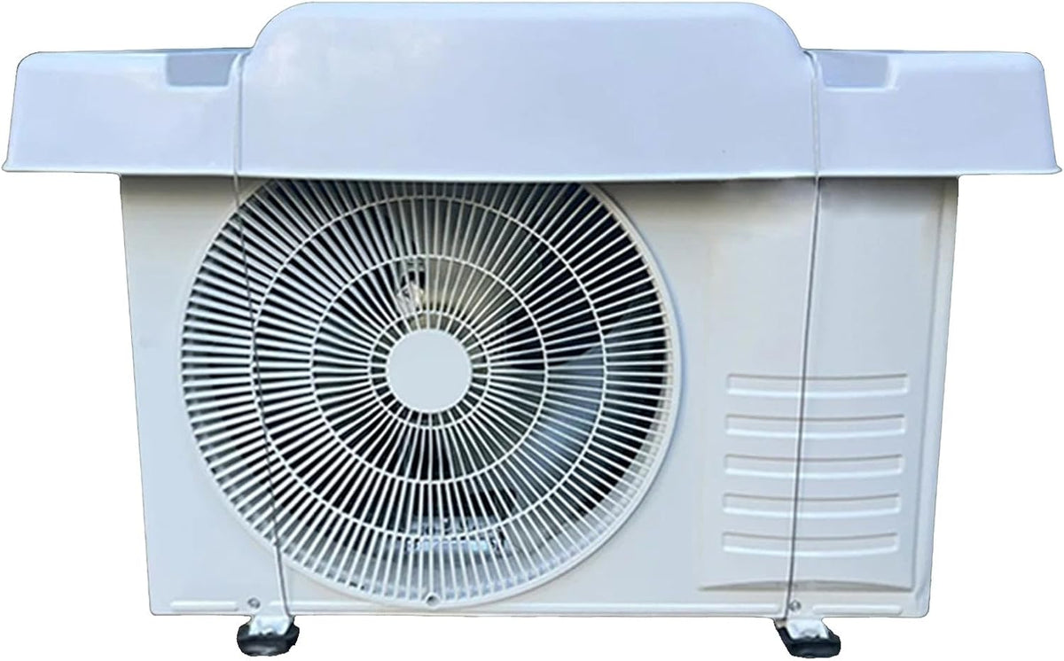 Abdeckung Kompressor, 94 x 45,7 cm, Weiss, für Outdoor-Klimaanlagen, universal, wasserdicht, AC- für Mini-Split-Wärmepumpe