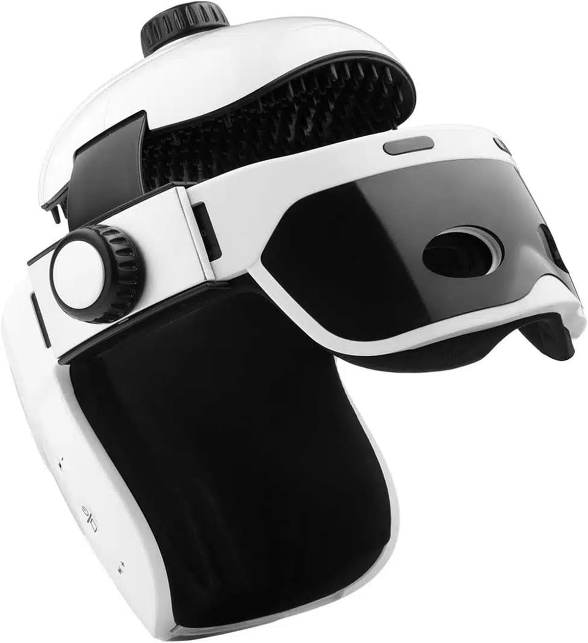 Medivon Handmassagegeräte, Schwarz, Hebe Kopfmassagegerät und Augenmassagegerät, Luftmassagegerät